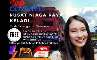 Unifi Wifi Paya Keladi Coverage – Pusat Niaga Paya Keladi is Covered