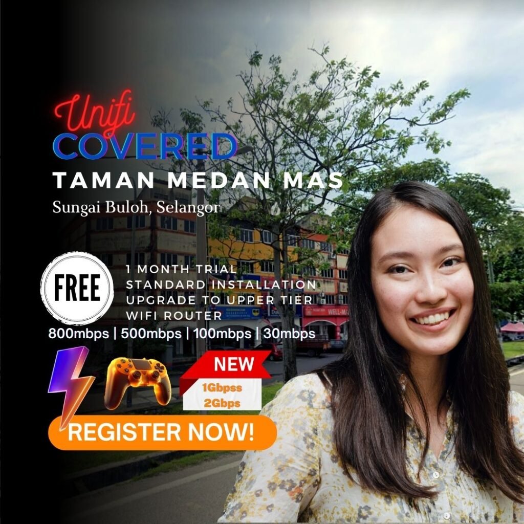 UNIFI COVERED Taman medan mas