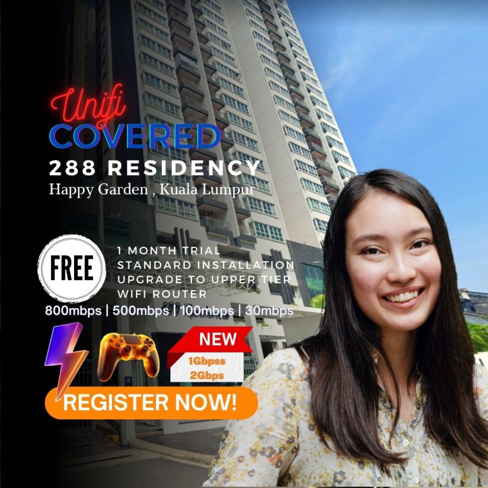 Unifi Covered 288 Residency, Happy Garden Unifi Happy Garden Kuala