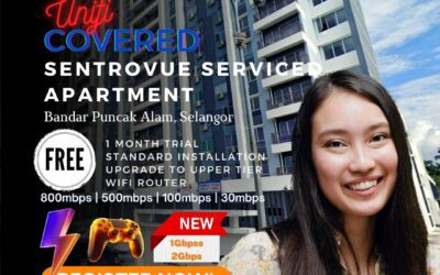 Unifi Bandar Puncak Alam Coverage – Sentrovue Serviced Apartment@ Bandar Puncak Alam is Covered