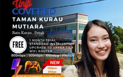 Unifi Batu Kurau Coverage –Taman Kurau Mutiara, Batu Kurau Perak is Covered