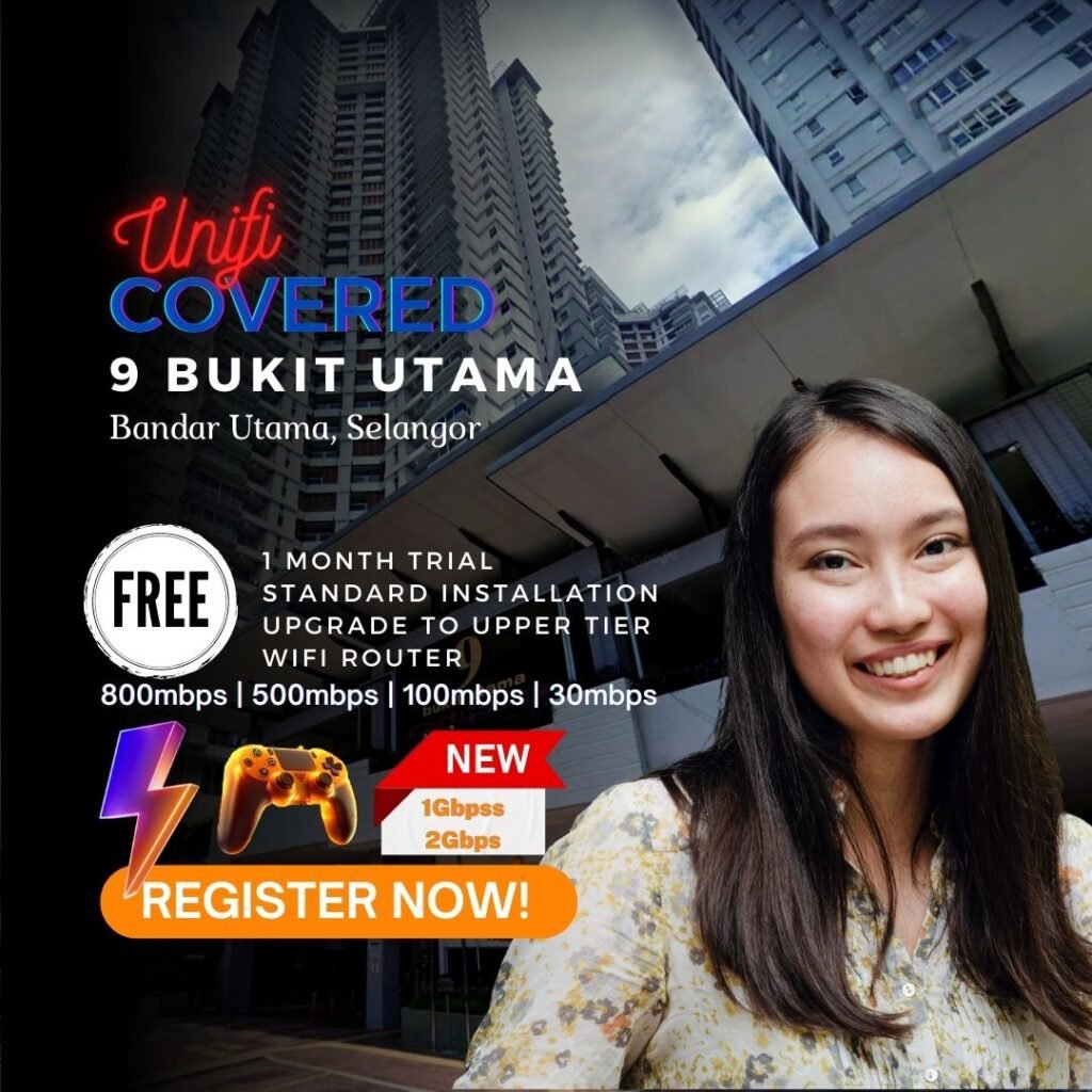 UNIFI COVERED 9 Bukit Utama