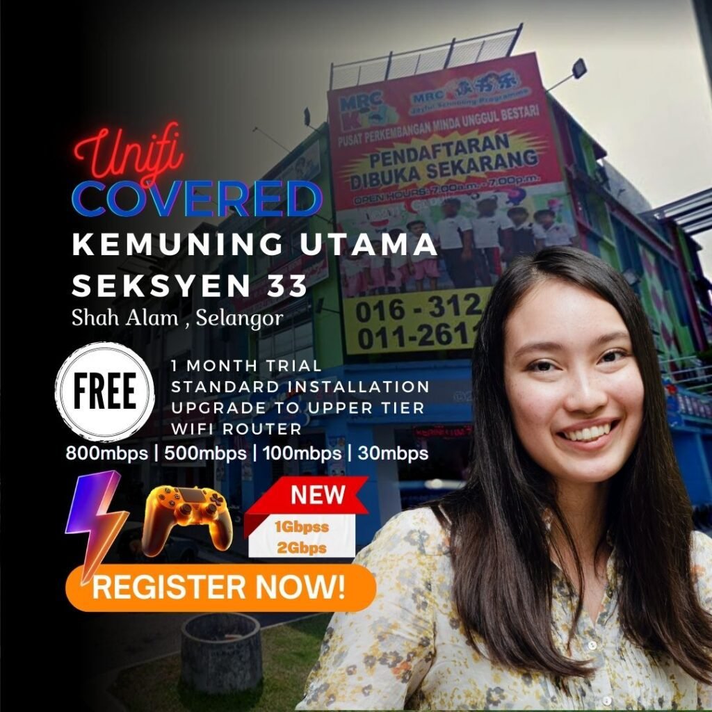 UNIFI COVERED KEMUNING UTAMA SEKSYEN 33