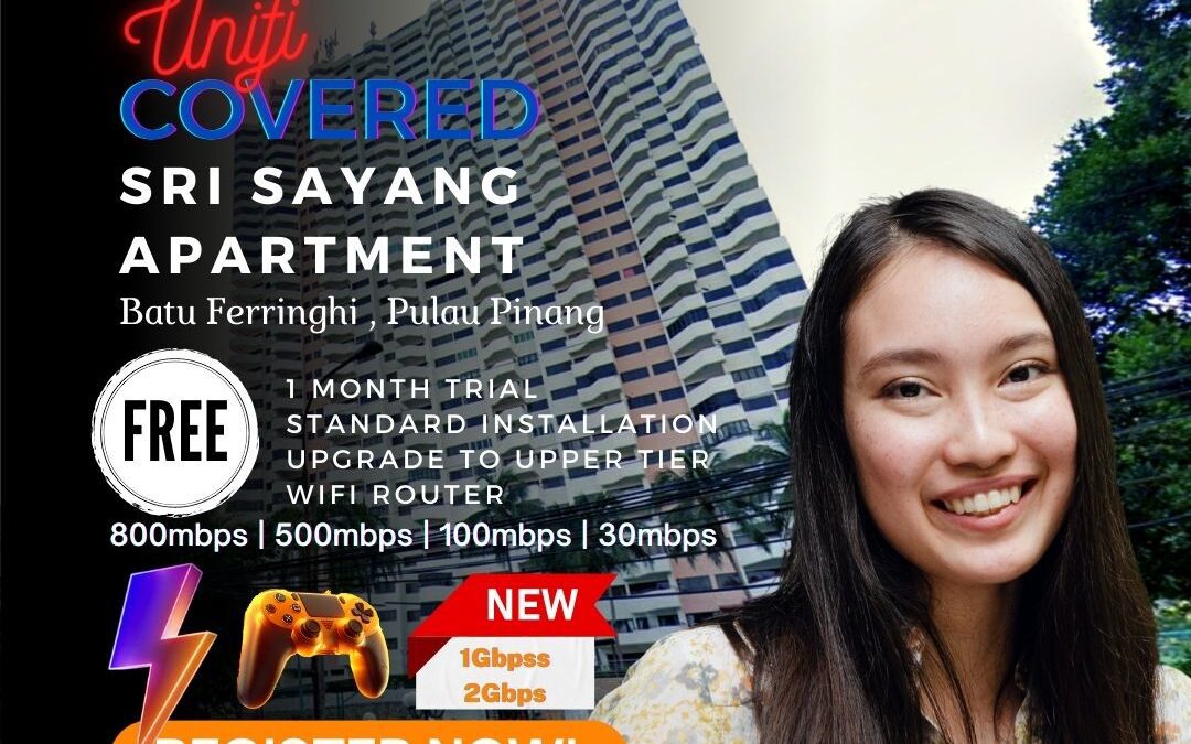 UNIFI COVERED Sri Sayang Apartment Batu Ferringhi Pulau Pinang