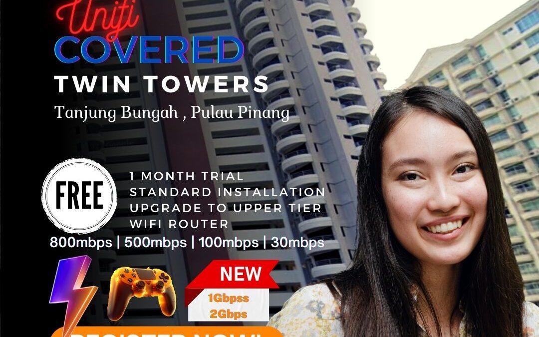 UNIFI COVERED TWIN TOWERS tanjung bungah pulau pinang