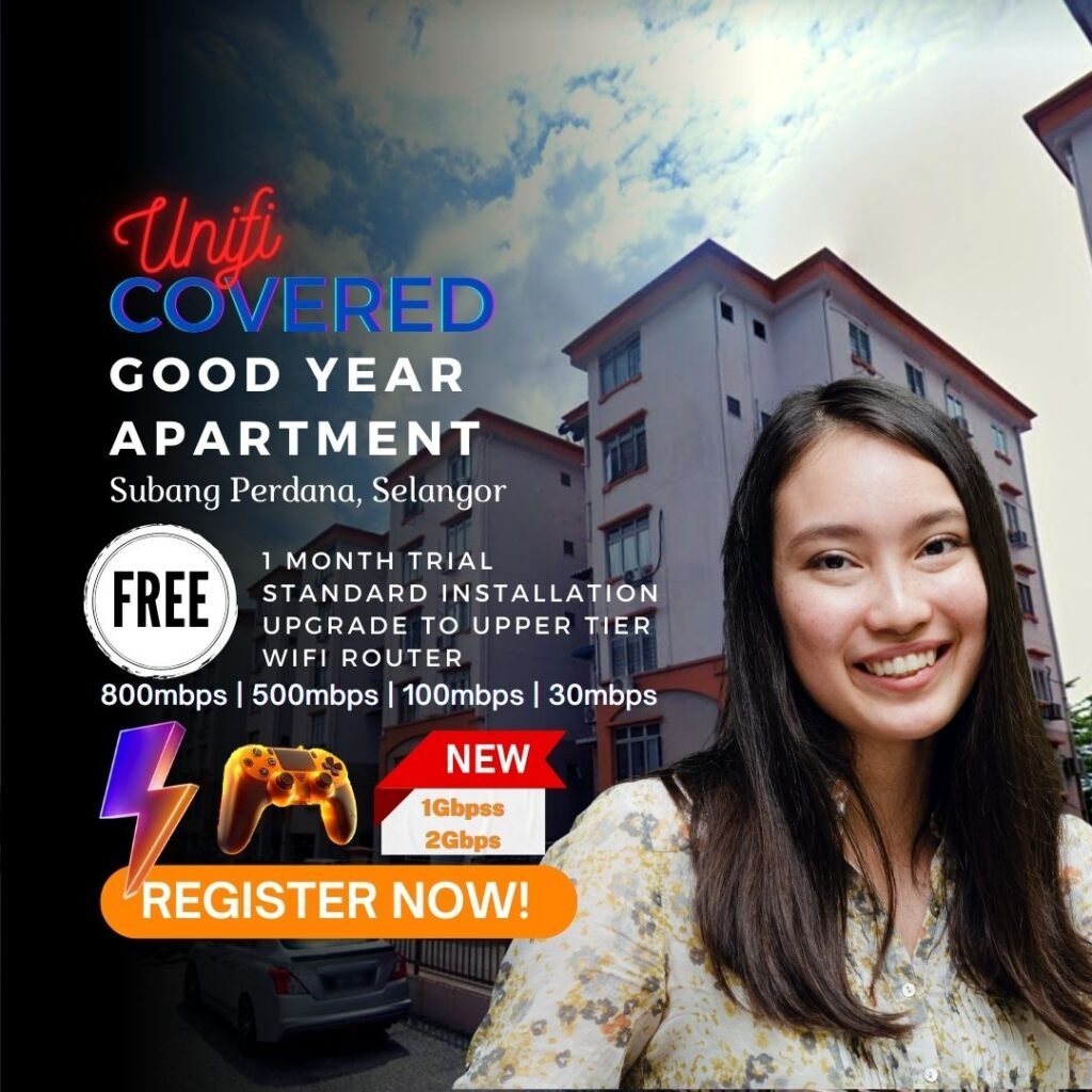 UNIFI COVERED GOODYEAR Court 8 Subang Perdana Selangor