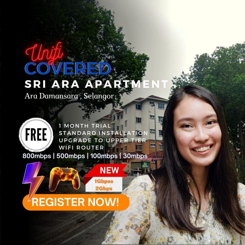 UNIFI COVERED Sri Ara Apartment Ara Damansara