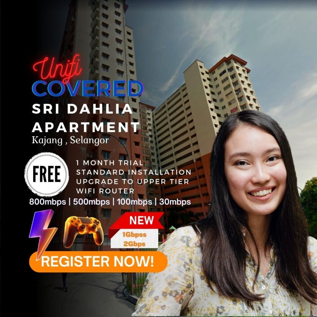UNIFI COVERED sri dahlia apartment