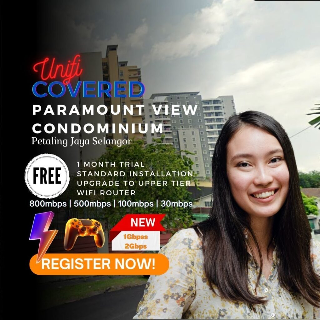 UNIFI COVERED Paramount View Condominium Petaling Jaya Selangor