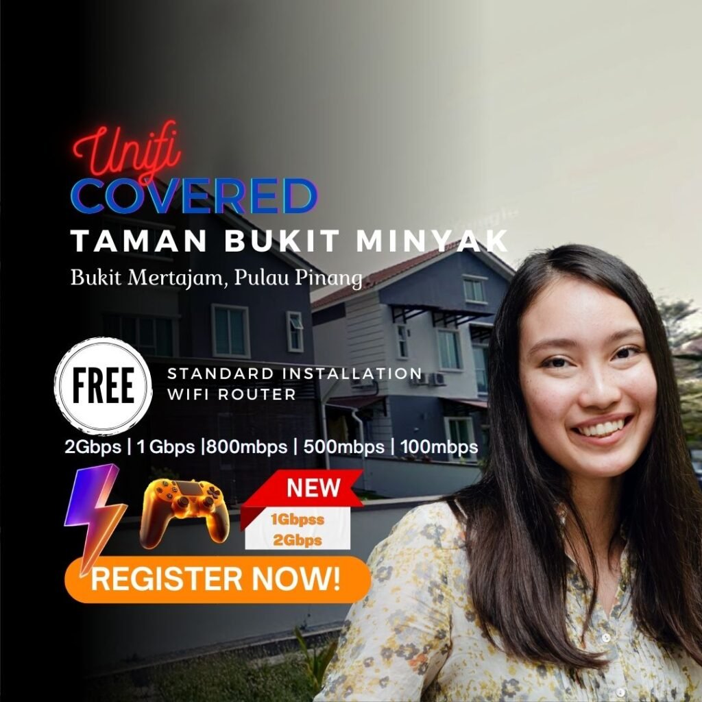 UNIFI COVERED Taman Bukit minyak