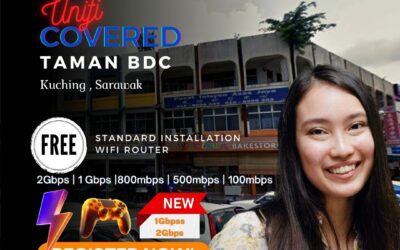Enhance Your Digital Lifestyle with Unifi Home Fibre in Taman BDC, Kuching, Sarawak