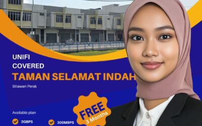 Experience Reliable High-Speed Internet with Unifi Home Fibre in Taman Selamat Indah, Sitiawan, Perak