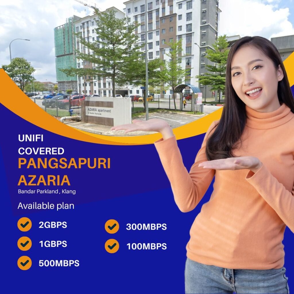 UNIFI COVERED Pangsapuri Azaria