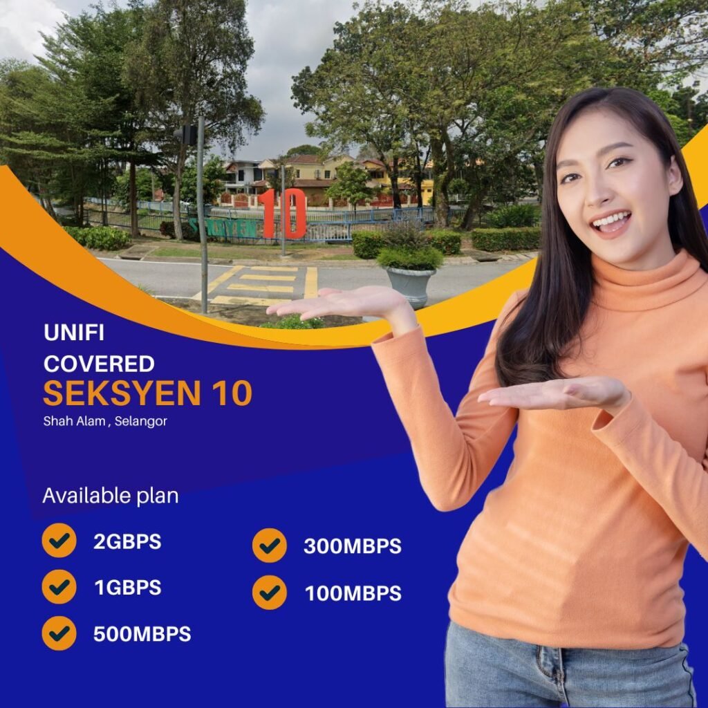 UNIFI COVERED Seksyen 10 Shah Alam