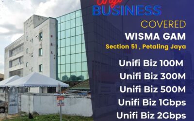 Fast and Reliable Internet for Businesses in Wisma Gam, Section 51 Petaling Jaya – Unifi Business Fibre Now Available