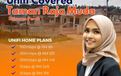 UniFi Home Fibre Brings Lightning-Fast Internet to Taman Raja Muda Sitiawan Perak
