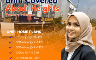 UniFi Home Fibre Now Available in Abadi Heights Puchong: High-Speed Internet Plans Starting from 100Mbps
