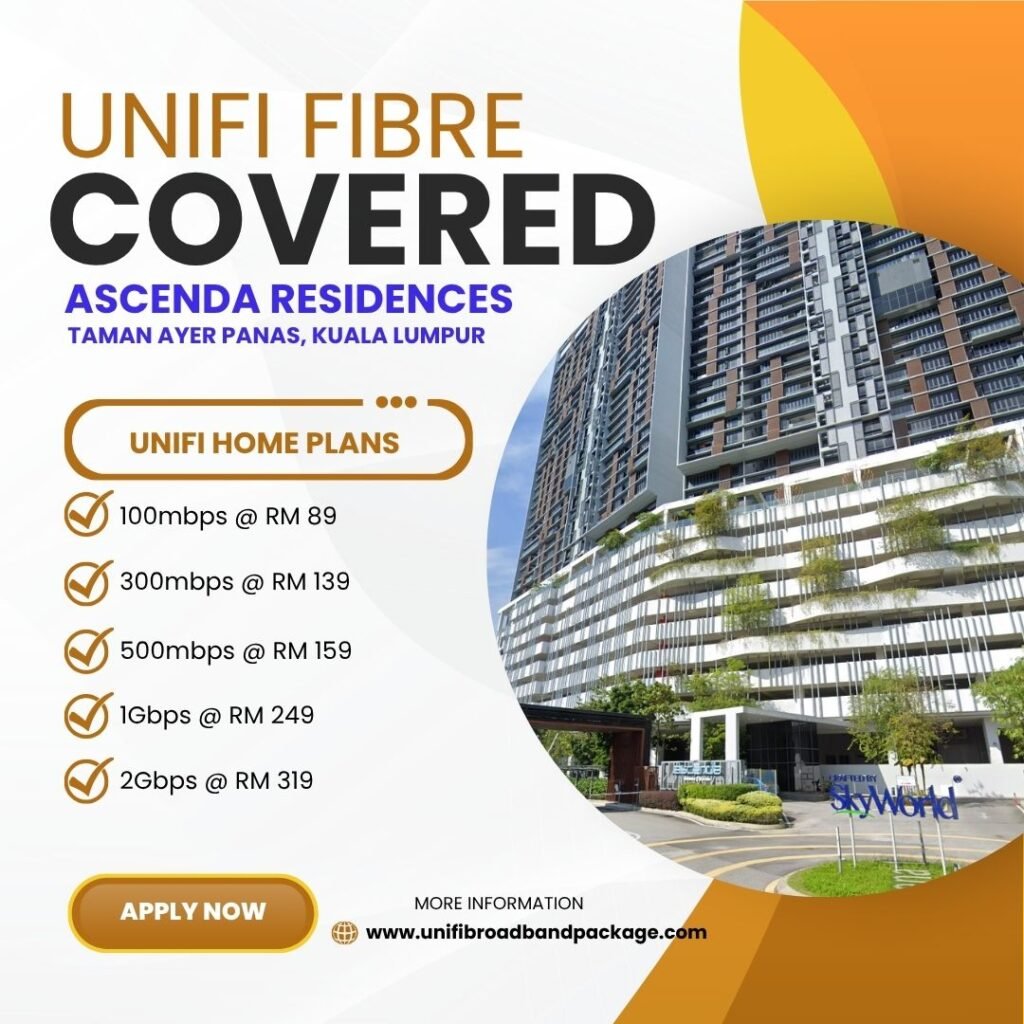 Unifi Covered Ascenda Residences Taman Ayer Panas, Kuala Lumpur