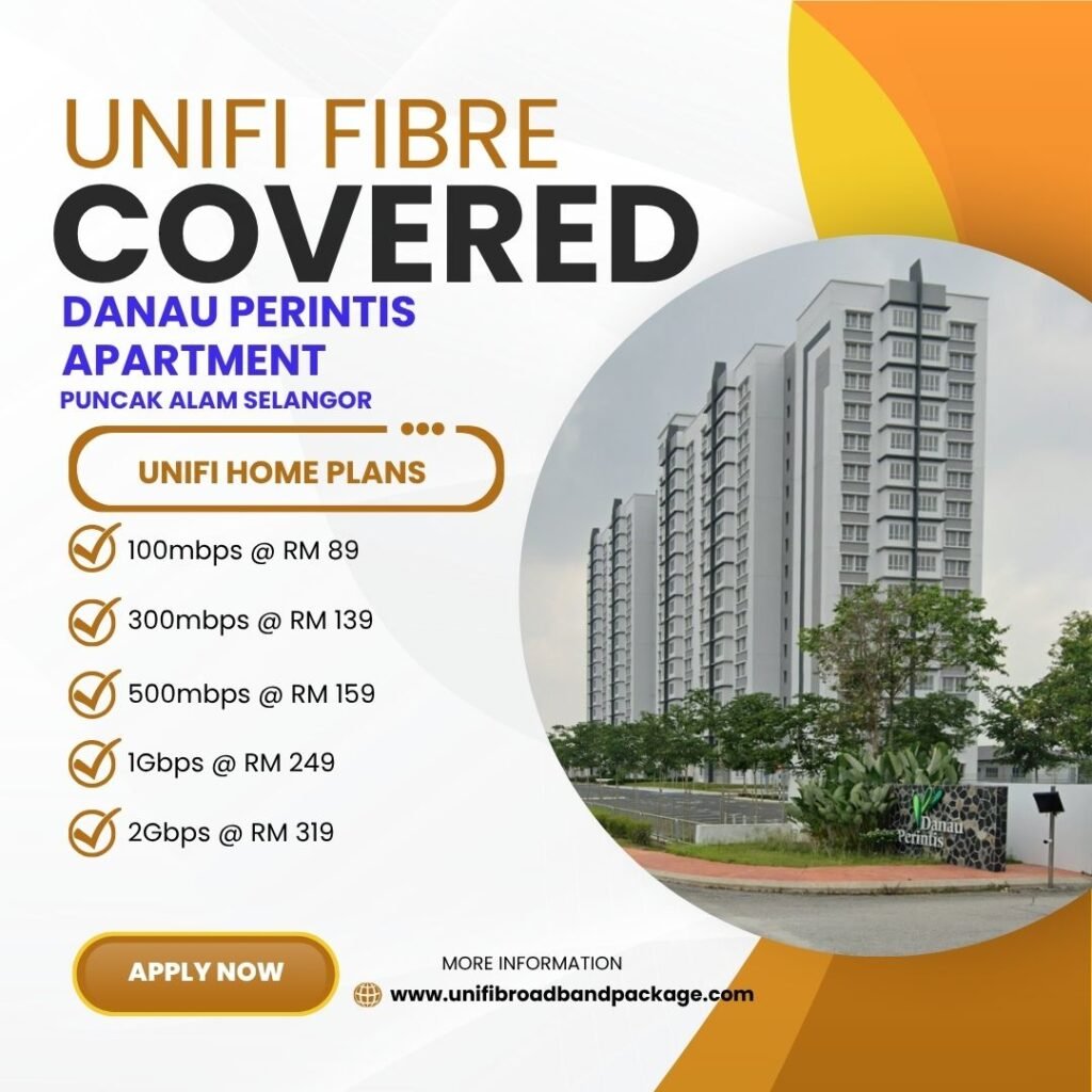 Unifi Covered DANAU PERINTIS Apartment Puncak Alam Selangor