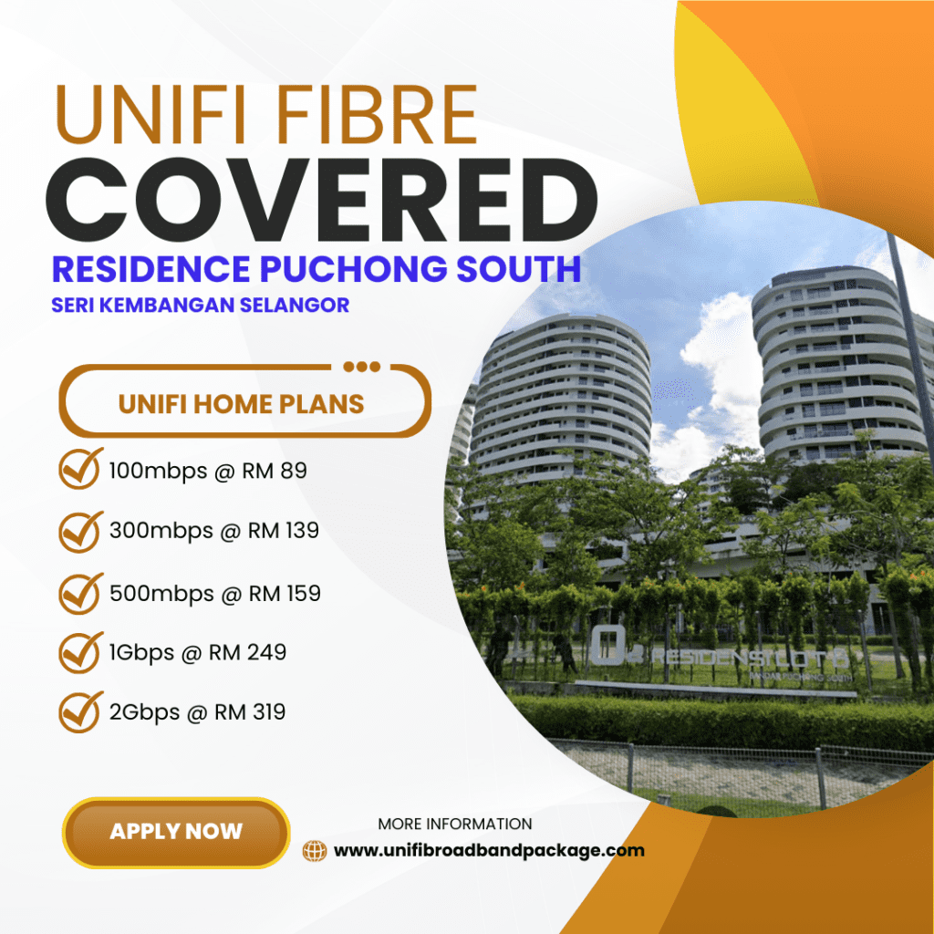 Unifi Covered Residence Puchong South Seri Kembangan Selangor