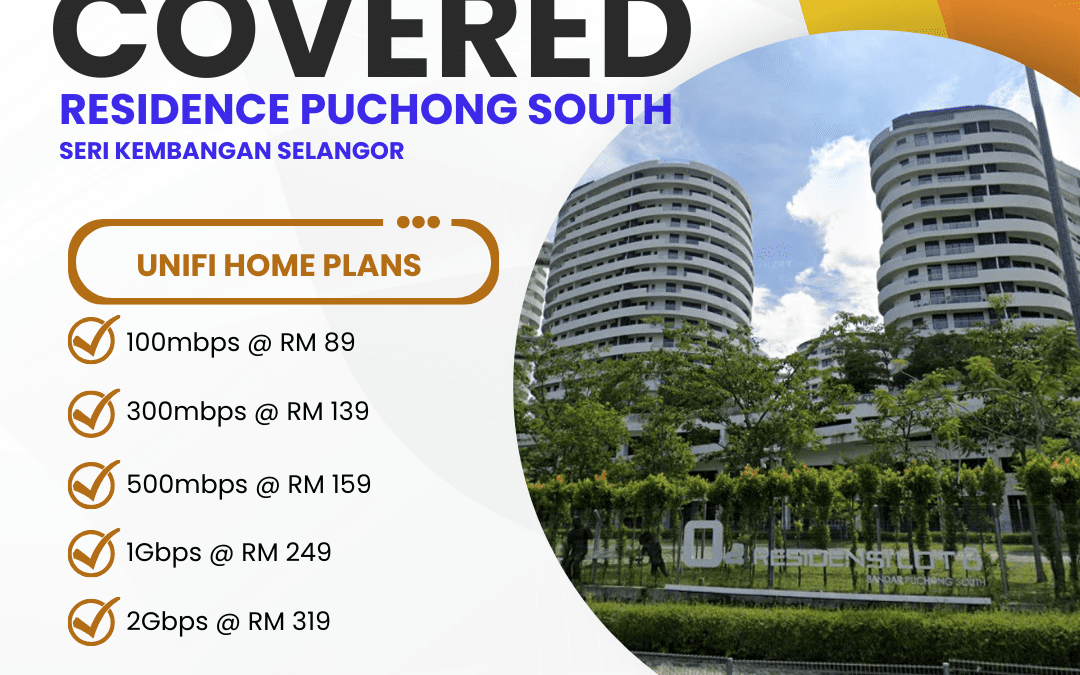 Unifi Covered Residence Puchong South Seri Kembangan Selangor