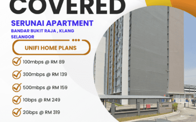 Unifi Home Fibre at Serunai Apartment Bandar Bukit Raja: Complete Coverage Guide 2025