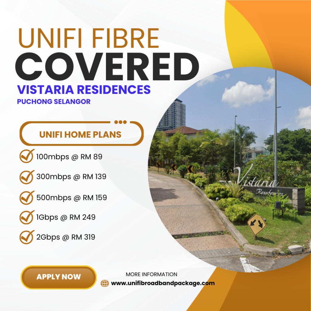 Unifi Covered Vistaria Residences Puchong Selangor