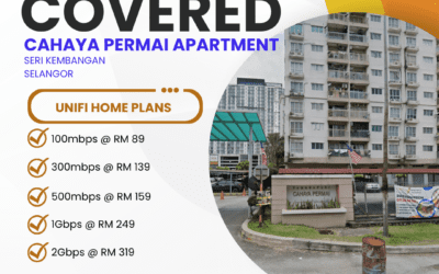 Unifi Home Fibre at Cahaya Permai Apartment: Lightning-Fast Internet for Seri Kembangan Residents