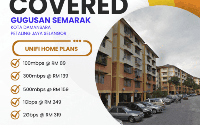 UniFi Home Fibre Now Available in Gugusan Semarak Kota Damansara: High-Speed Internet Plans Starting from 100Mbps