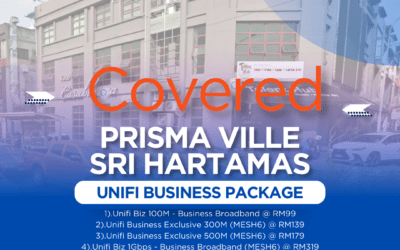 UniFi Business Fibre Now Available in Prisma Ville Sri Hartamas: Transform Your Business Connectivity