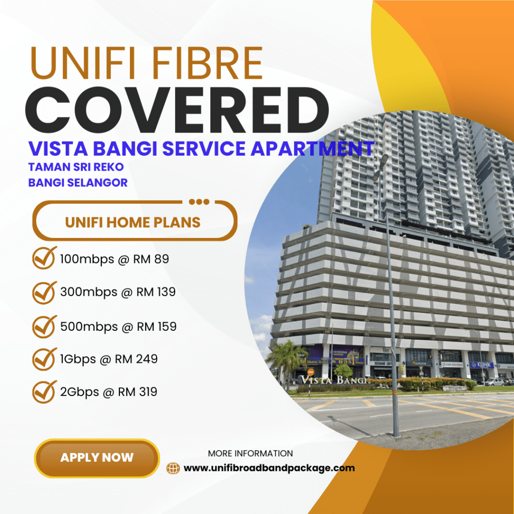 Unifi Covered Vista Bangi Service Apartment Taman Sri Reko Bangi Selangor