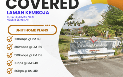 UniFi Home Fibre in Laman Kemboja Kota Seriemas Nilai