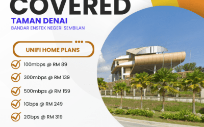 UniFi Home Fibre Coverage in Taman Denai Bandar Enstek Negeri Sembilan