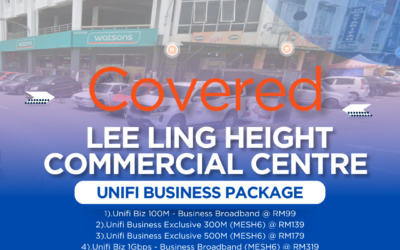 UniFi Business Fibre at Lee Ling Height Commercial Centre Kuching: Complete Speed Plans Guide