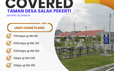 UniFi Home Fibre in Taman Desa Salak Pekerti Sepang
