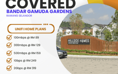UniFi Home Fibre in Bandar Gamuda Gardens Rawang