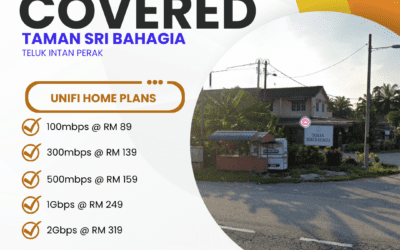Unifi Home Fibre Coverage in Taman Sri Bahagia Teluk Intan Perak