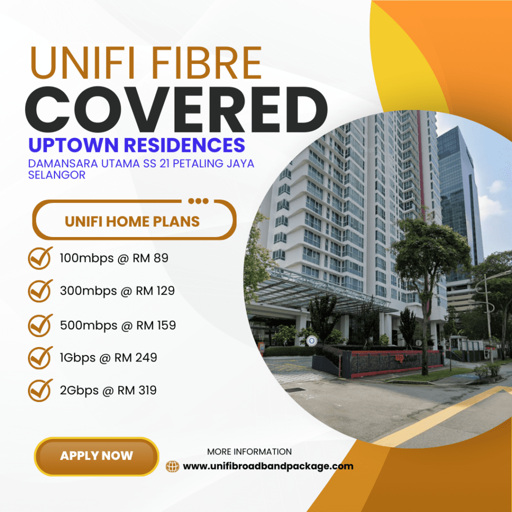 Unifi Covered Uptown Residences DAMANSARA UTAMA SS 21 PETALING JAYA SELANGOR