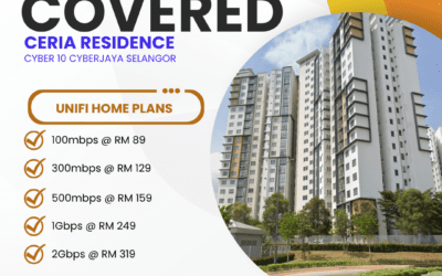 UniFi Home Fibre Is Now Available at Ceria Residence Cyber 10, Cyberjaya — Here’s Everything You Need to Know