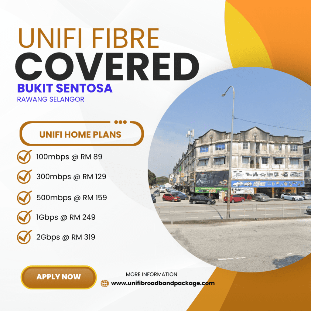 Unifi Covered BUKIT SENTOSA RAWANG SELANGOR