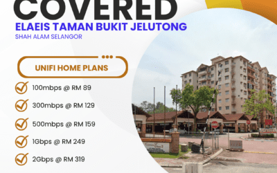 Unifi Home Fibre in Taman Bukit Jelutong Shah Alam: High-Speed Internet Plans for Modern Living