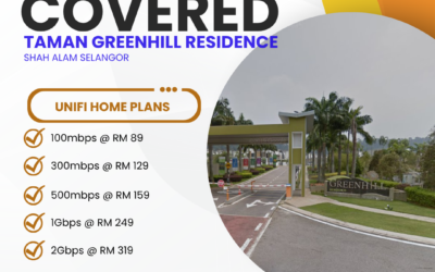 Unifi Home Fibre at Taman Greenhill Residence Shah Alam: Complete Guide to High-Speed Internet Plans